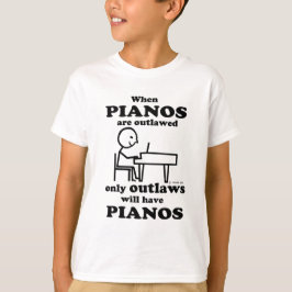 Camiseta Pianos prohibidos