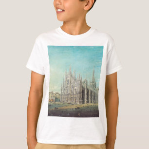 Camiseta Piazza del Duomo en Milán por Carlo Bossoli