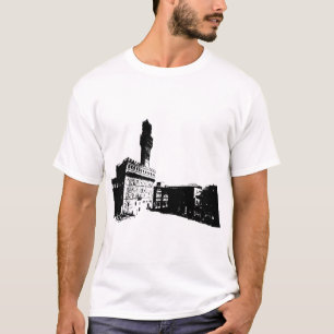 Camiseta Piazza della Signoria en Florencia, Italia central