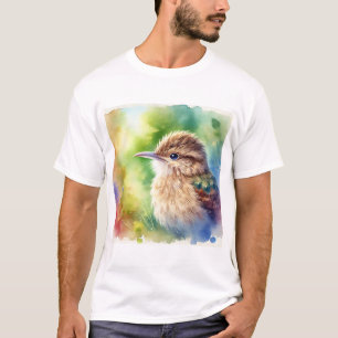 Camiseta Pibi Bird 100724AREF126 - Watercolor