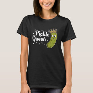Camiseta Pic De La Reina De La Pickle Para Mujeres Chicas N