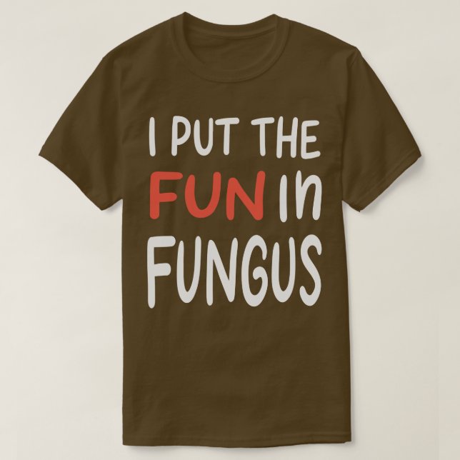 Camiseta Picado de hongos (Diseño del anverso)