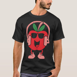 Camiseta Picador de cesta de fruta de Apple Cute