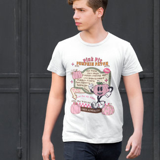 Camiseta Picadura de calabaza para parche de calabaza - Cal