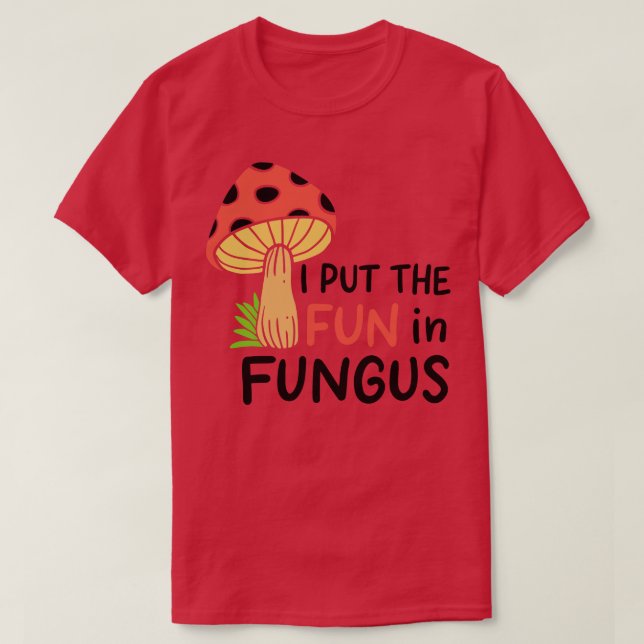 Camiseta Picadura de hongos 4 (Diseño del anverso)