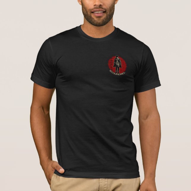 Camiseta Pícaro adecuado diseño de 2 caras (Anverso)