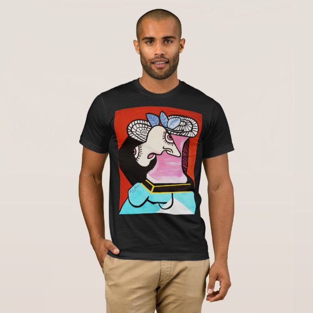 CAMISETA PICASSO I PERDIÓ MI CABEZA (Anverso completo)