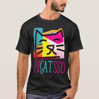 Camiseta Picatsso Funny Cat