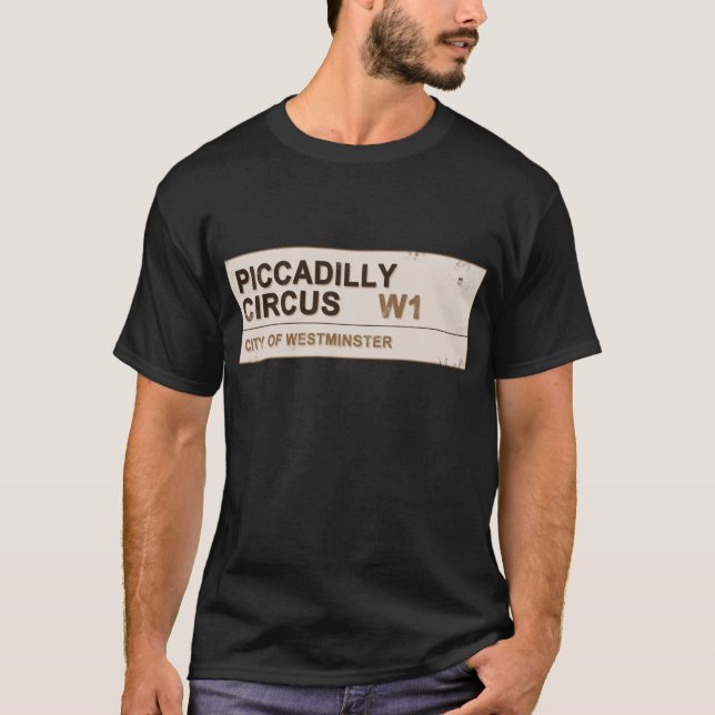 Camiseta Piccadilly Circus London - Vintage (Anverso)