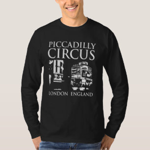 Camiseta Piccadilly Circus Londres Inglaterra Recuerdo Vint