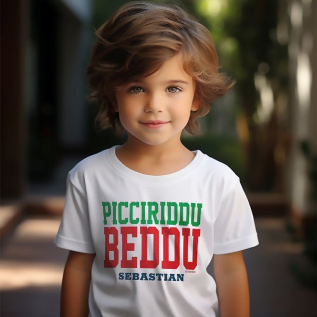 Camiseta Picciriddu Beddu Tee (Subido por el creador)