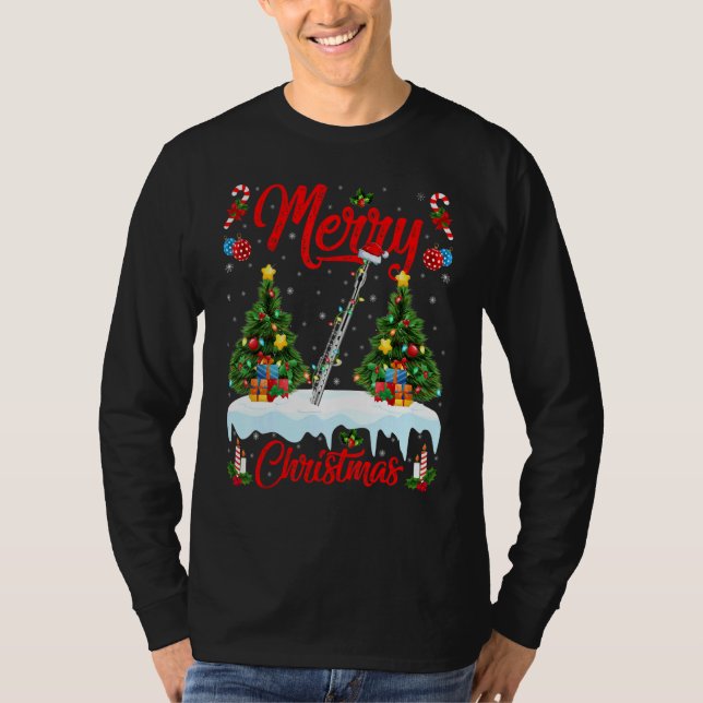 Camiseta Piccolo Music   Lights Xmas Tree Santa Piccolo Chr (Anverso)