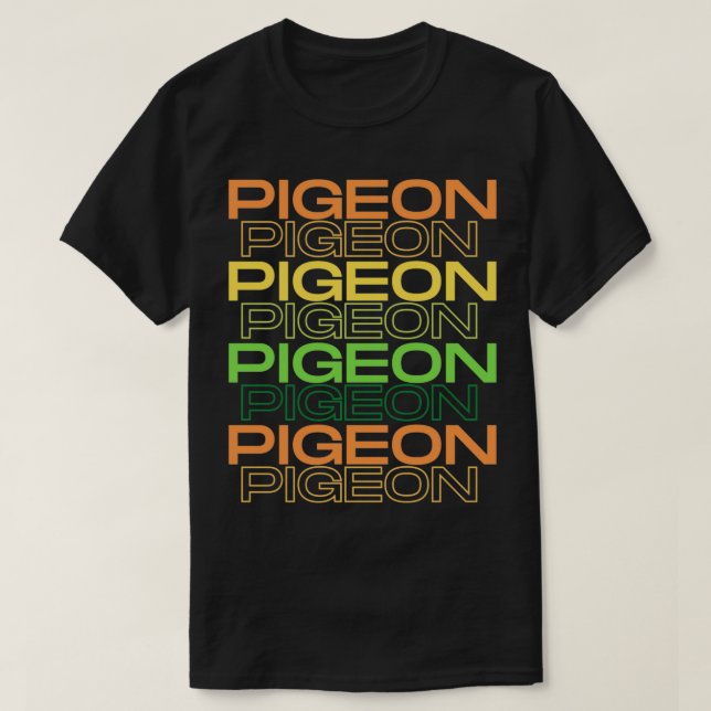 Camiseta pichón 2 (Diseño del anverso)