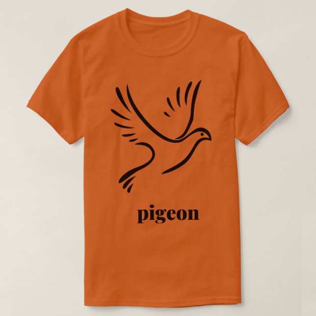 Camiseta pichón wnyc (Diseño del anverso)