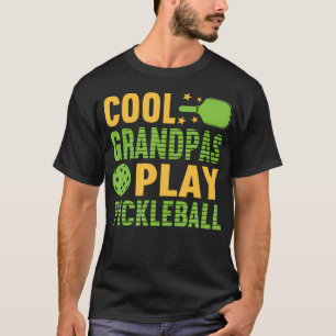 Camiseta Pickle Ball Cool Abuelos Juegan Pickleball Pickleb