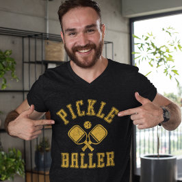 Camiseta Pickle Baller Funny Pickleball