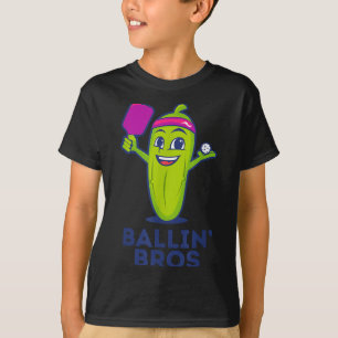 Camiseta Pickle Ballin’ Bros - Regalos Amigos, Hermanos O