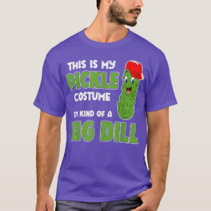Camiseta Pickle Big Dill Vegetarian Cucumber Lover