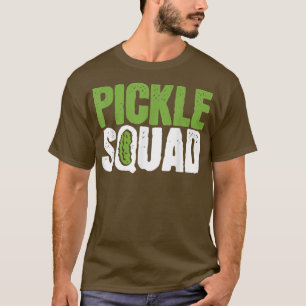 Camiseta Pickle Cucumber Vegan Squad Green Grocer