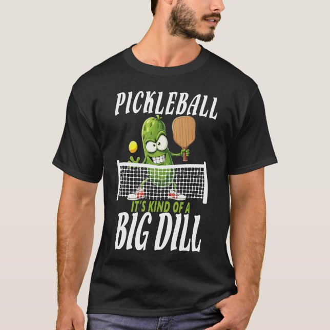 Camiseta Pickle, es una especie de paddleball divertida (Anverso)