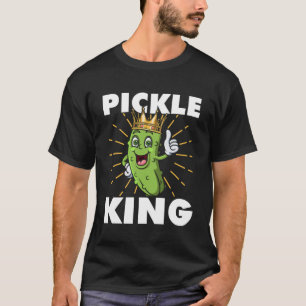 Camiseta Pickle King Veggie Food Vegetación Vegetariana
