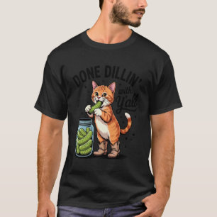 Camiseta Pickle Orange Cat Terminó de Jugar con Todos Pickl