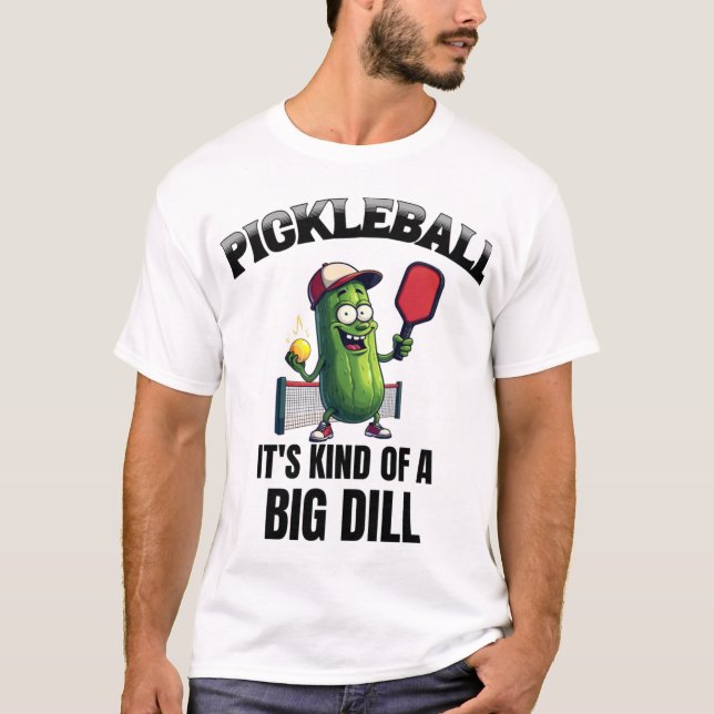 Camiseta Pickle Power A Pickleball Pun (Anverso)