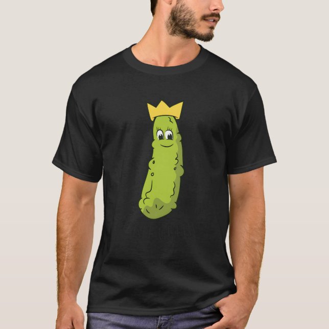 Camiseta Pickle Queen Funny Cucumber Pickle Chica (Anverso)