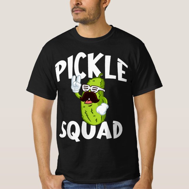 Camiseta Pickle Squad T for a Pickle Lover  (Anverso)