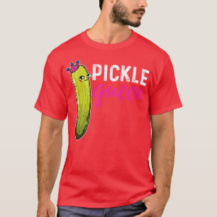 Camiseta Pickle Vegan Vegetarian Cucumber Corona vegetal