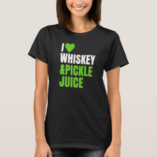 Camiseta Pickleback ~ Me Encanta El Whiskey Del Corazón Y E