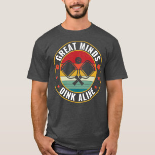 Camiseta Picklebal I Great Minds Rehuye Como Cita De Pickle