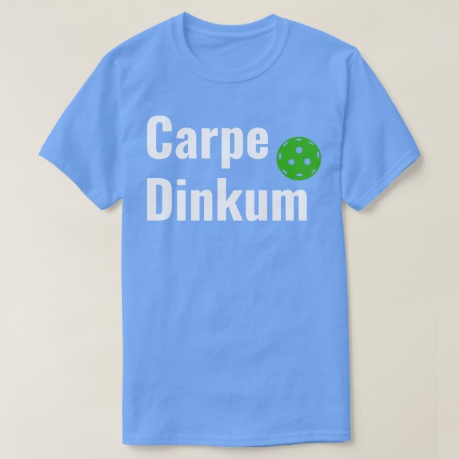 Camiseta Picklebal I pe Dinkum Pickleball Cita divertida Pu (Diseño del anverso)