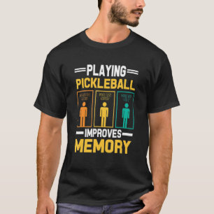 Camiseta Pickleball Aiming Paddle Pickleball Player Fun H