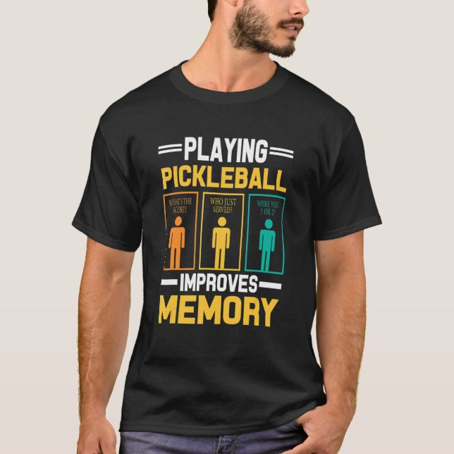 Camiseta Pickleball Aiming Paddle Pickleball Player Fun H (Anverso)