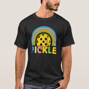 Camiseta Pickleball Arcoiris Paddle Jugador Deportivo Grap