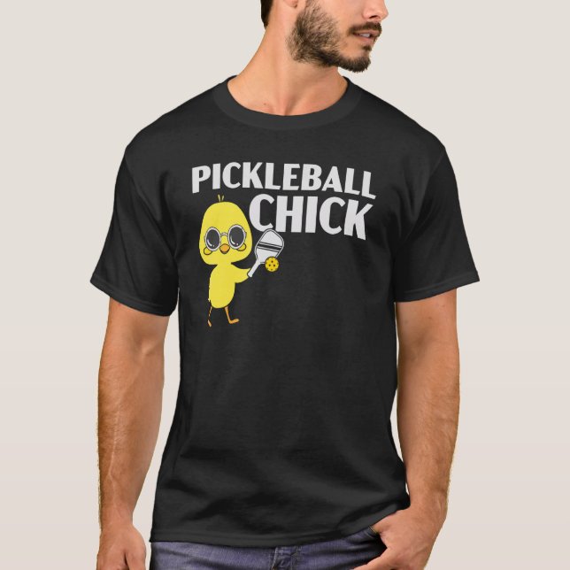 Camiseta Pickleball Chick Pickleball Player Paddle Ball Spo (Anverso)
