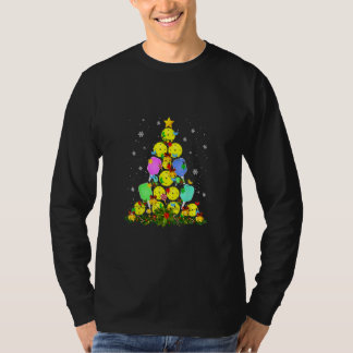 Camiseta Pickleball Christmas Tree Santa Pickleball X Mas L