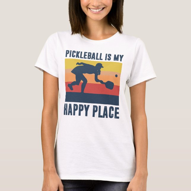 Camiseta pickleball cita a mujeres de pickleball (Anverso)