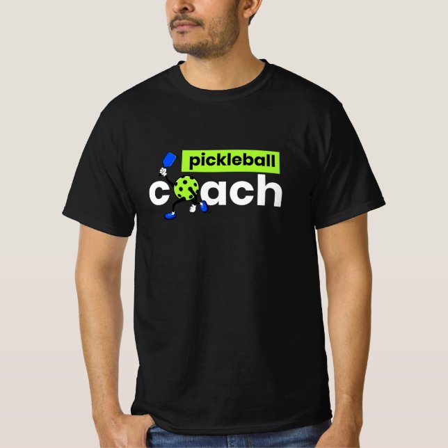 Camiseta Pickleball Coach Player (Anverso)