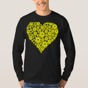 Camiseta Pickleball Corazón Pickleball Aparatos Dink Hombre