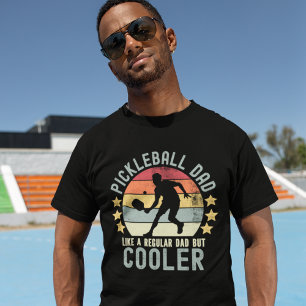 Camiseta Pickleball Dad Like a Regular Dad But Cooler