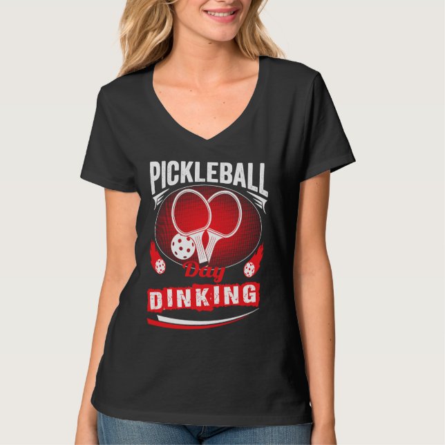 Camiseta Pickleball Day Dinking Motivational Pickleball Squ (Anverso)