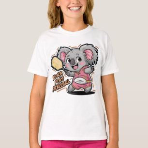 Camiseta pickleball de koala