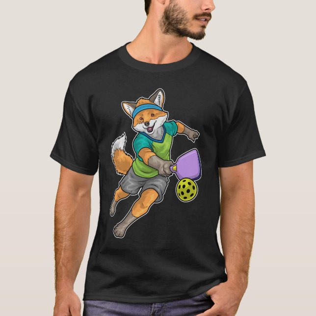 Camiseta Pickleball de zorro (Anverso)