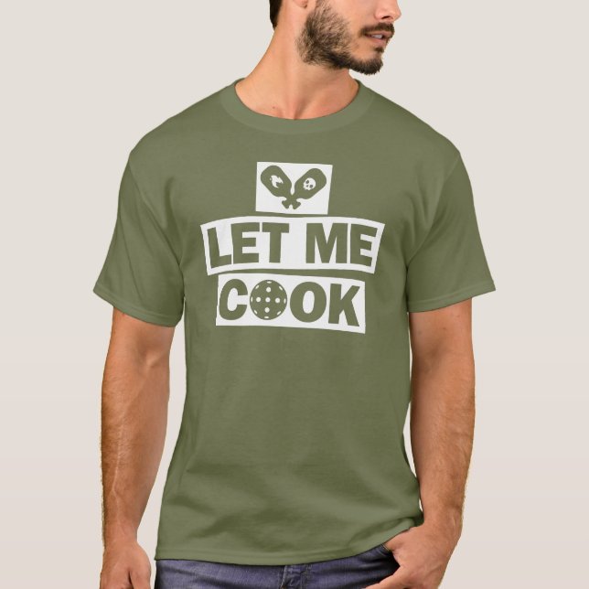 Camiseta Pickleball Déjame Cocinar (Anverso)
