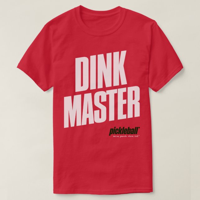 Camiseta Pickleball Dink Master (Diseño del anverso)