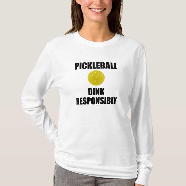 Camiseta Pickleball Dink responsable (Anverso)