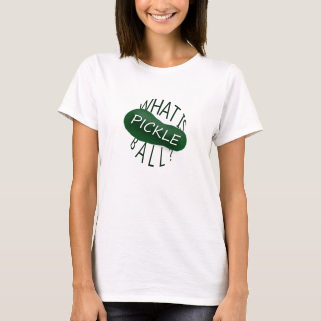 Camiseta Pickleball divertido (Anverso)