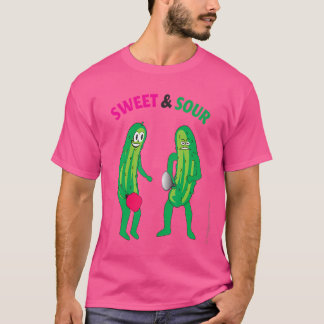 Camiseta Pickleball Dulce Y Agrio